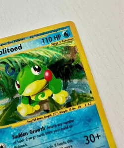 Politoed H23/H32 Holo Aquapolis e-Reader Rare Pokemon TCG English - Image 4