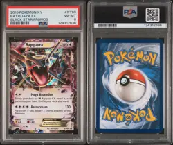 Pokemon - Rayquaza EX (Shiny) XY69 - Black Star Promo 2015 PSA 8 - Image 1
