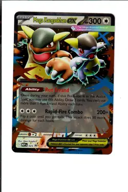 Mega Kangaskhan ex 025 Holo Promo ME: Mega Evolution Promo Pokemon Holo NM - Image 1