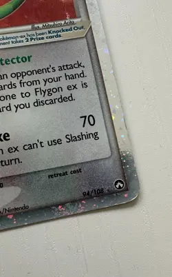 Pokemon Flygon ex 94/108 Holo EX Power Keepers Ultra Rare English LP - Image 4