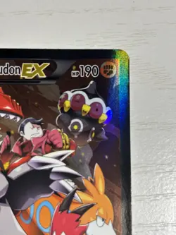 Team Magma's Groudon EX #15 Double Crisis Ultra Rare LP Pokemon - Image 4