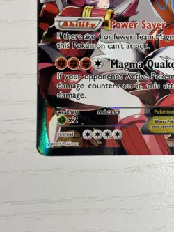 Team Magma's Groudon EX #15 Double Crisis Ultra Rare LP Pokemon - Image 5