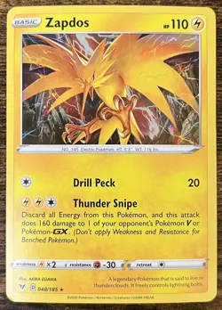 Moltres Zapdos Articuno Cosmos Holo 3 Card Set Pokemon Cards - Image 4