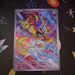 Pokemon Zeraora Illustration Rare Holo 151/142 Sv07 Stellar Crown 120 HP - Image 1
