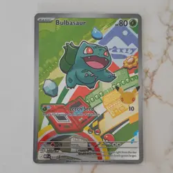 Pokemon TCG Bulbasaur 037 First Partner Collection Kanto NM - Image 1