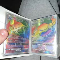 Pokemon TCG 20-Card Holo Lot GX/EX TAG TEAM binder not included - Image 3