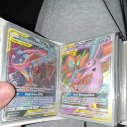 Pokemon TCG 20-Card Holo Lot GX/EX TAG TEAM binder not included - Image 4
