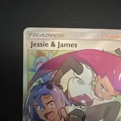 Pokemon TCG Jessie & James 68/68 Hidden Fates Ultra Rare Full Art Holo - Image 3