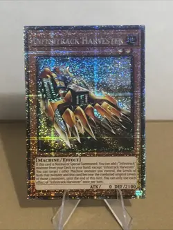Yugioh Infinitrack Harvester (Starlight Rare) RA05-EN014 1st Edition NM - Image 1
