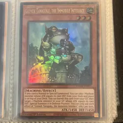 Yu-Gi-Oh! Gizmek Taniguku, the Immobile Intellect Ultra Rare Foil 1st DAMA-EN017 - Image 1