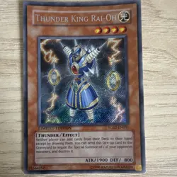 Konami Yu-Gi-Oh! Thunder King Rai-Oh 2x Foil Limited Edition YG02-EN001 - Image 3