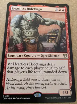 Heartless Hidetsugu - Commander Masters Regular - Mtg - Image 1