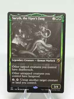 Saryth, the Viper's Fang FOIL 2022 Double Feature NM MTG 197 - Image 1