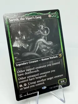 Saryth, the Viper's Fang FOIL 2022 Double Feature NM MTG 197 - Image 2