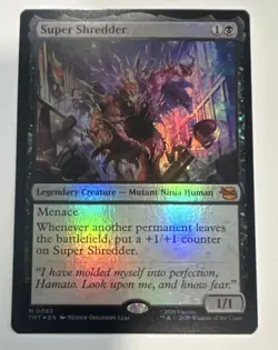 MTG: Super Shredder - Foil - Teenage Mutant Ninja Turtles - Image 1