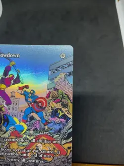Final Showdown (Borderless) Marvel Universe MTG #0045 Foil - Image 2