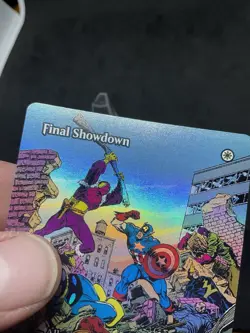 Final Showdown (Borderless) Marvel Universe MTG #0045 Foil - Image 3