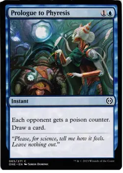 Prologue to Phyresis 65 Common Phyrexia: All Will Be One Magic: The Gathering NM - Image 1