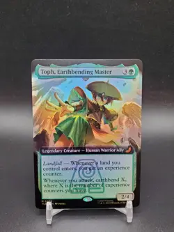 Toph, Earthbending Master FOIL Extended Art Avatar the Last Airbender NM MTG - Image 1