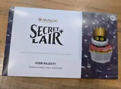 Magic The Gathering Secret Lair Purr Majesty Foil - Image 1