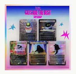 Magic The Gathering Secret Lair Purr Majesty Foil - Image 2