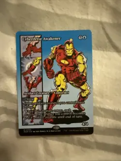 Cyberdrive Awakener (Borderless) 53 Marvel Universe Magic: The Gathering - Image 1