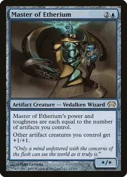 Master of Etherium 1x MtG Planechase HOP SP/NM - Image 1
