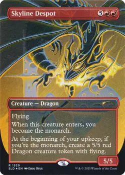 NM-Mint, English MTG Foil Skyline Despot - Rainbow Foil Secret Lair Drop Series - Image 1