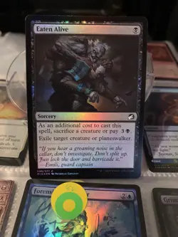 Eaten Alive FOIL #99 | MID Innistrad: Midnight Hunt | MTG - Image 1