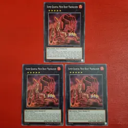 Yugioh Super Quantal Mech Beast Magnaliger OP10-EN020 Playset - Image 1