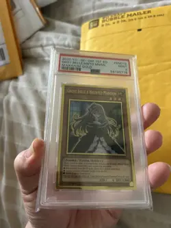 2020 Yu-Gi-Oh! 1st Ed. Maximum Gold Ghost Belle & Haunted Mansion PSA 9 #EN012 - Image 4