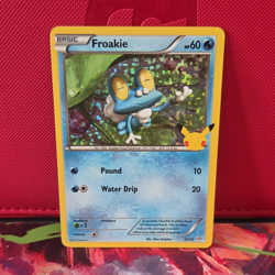Pokemon TCG Froakie Holo Promo 22/25 McDonald’s 25th Anniversary 2021 - Image 1