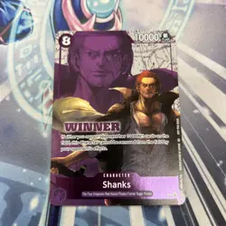 Shanks (Winner Pack 2026 Vol. 2) P-104 One Piece TCG Promo Card Foil - Image 1