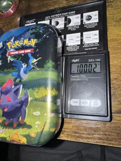 Pokemon Ascended Heroes Mini Tin - 100.02g VERY HEAVY 🔥Possible GOD PACKU!🔥 - Image 1