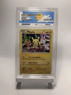 Pokemon Pikachu TCG XY95 Black Star Promo Holo Card ACE 7 - Image 1