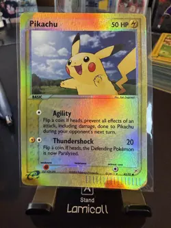 Pikachu 43/95 EX Team Magma vs Team Aqua Reverse Holo Pokemon Card - Image 1