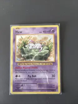 Pokemon TCG Mew Holo XY Evolutions 53/108 LP condition - Image 1