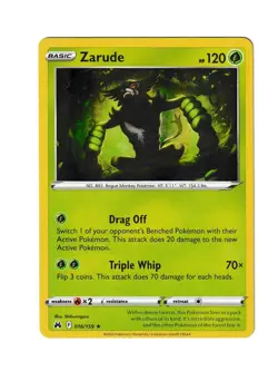 ZARUDE 016/159 HOLO R CROWN ZENITH NM POKEMON - Image 1