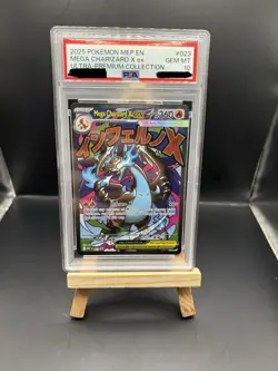 PSA 10!! Mega Charizard X ex 023 Me: Mega Evolution Promo Holo - Image 1