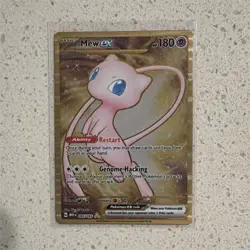 Pokemon TCG Mew ex 205/165 SV Scarlet & Violet 151 Hyper Rare Full Art Holo - Image 1