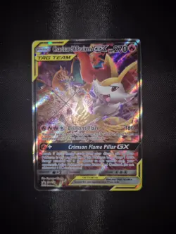 Charizard & Braixen GX SM230 Holo Pokemon Card Black Star - Image 2