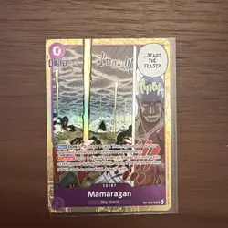 Bandai One Piece Card Game Mamaragan OP15-078 Event Foil English - Image 1
