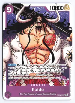 One Piece Card Game- Kaido ST04-003 (Non-Foil)-English - Image 1
