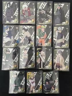 Naruto Kayou Card (English) Jin Chapter Series 2 Master Set UR Set of 15! - Image 1