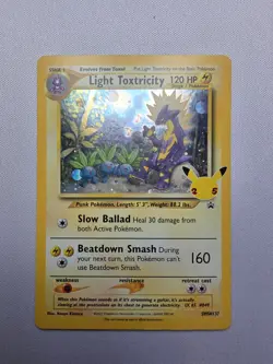Light Toxtricity - Holo Promo SWSH: Sword & Shield Promo Cards SWSH137 LP - Image 1