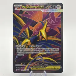 Mega Skarmory ex 106/088 Me03: Perfect Order Holo Pokemon Card - Image 1