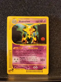 Alakazam - H1/H32 - Pokemon Skyridge Holo Rare Card NEAR MINT - Image 1