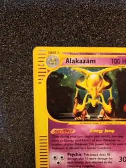 Alakazam - H1/H32 - Pokemon Skyridge Holo Rare Card NEAR MINT - Image 3
