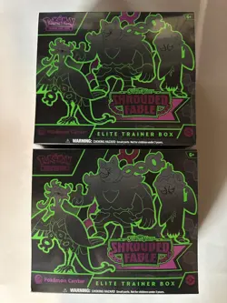 Shrouded Fable Pokemon Center Exclusive ETB Elite Trainer Box - Sealed x2 - Image 1
