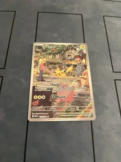 Pikachu 173/165 S&V 151 Illustration Rare Pokemon Card NM Condition - Image 2